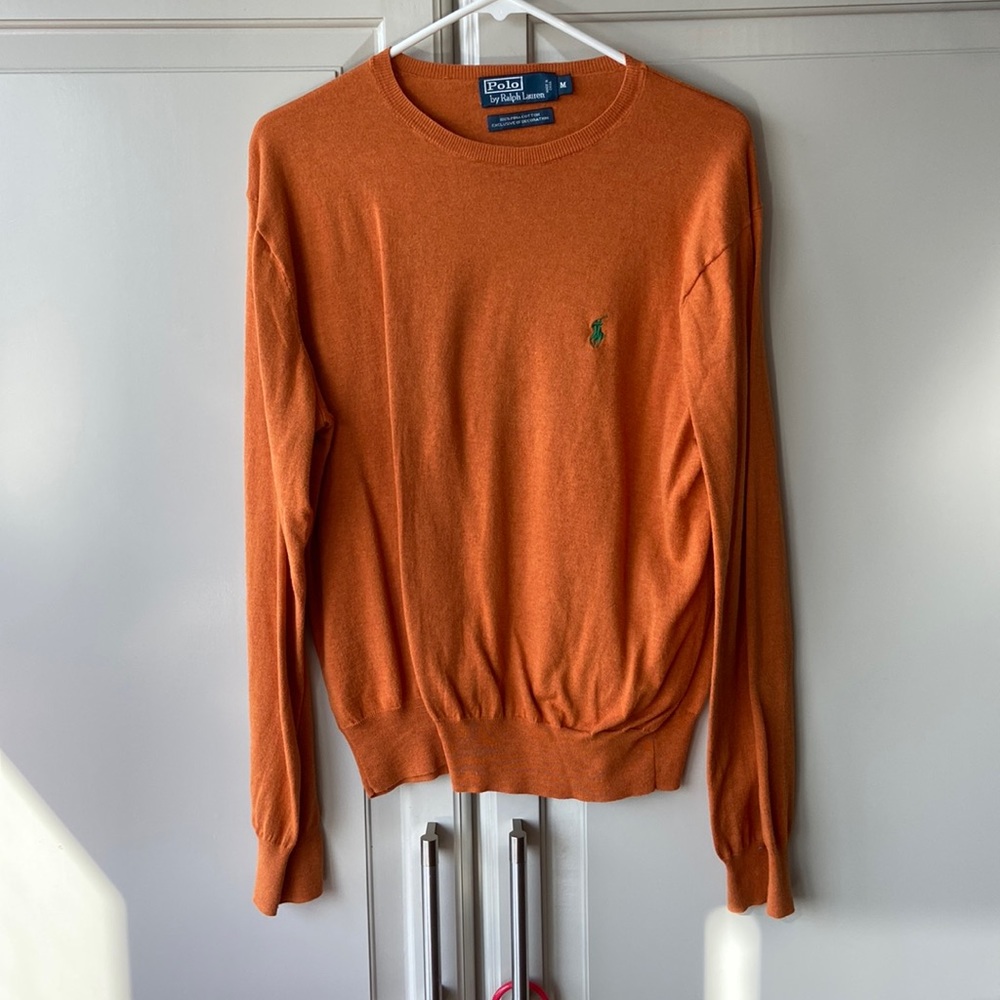 Ralph Lauren • Orange Polo Long Sleeve Top